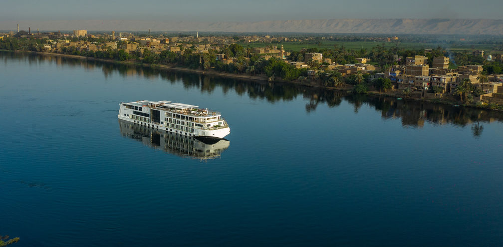 Viking named its newest river ship, the Viking Osiris, with a celebration in Luxor, Egypt.