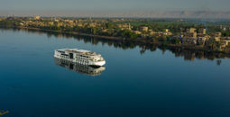 Viking named its newest river ship, the Viking Osiris, with a celebration in Luxor, Egypt.