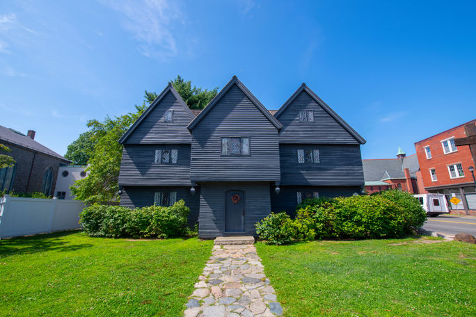 The Witch House in Salem, Massachusetts.