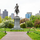Boston Common public park in Boston, Massachusetts