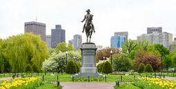 Boston Common public park in Boston, Massachusetts