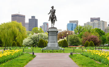 Boston Common public park in Boston, Massachusetts