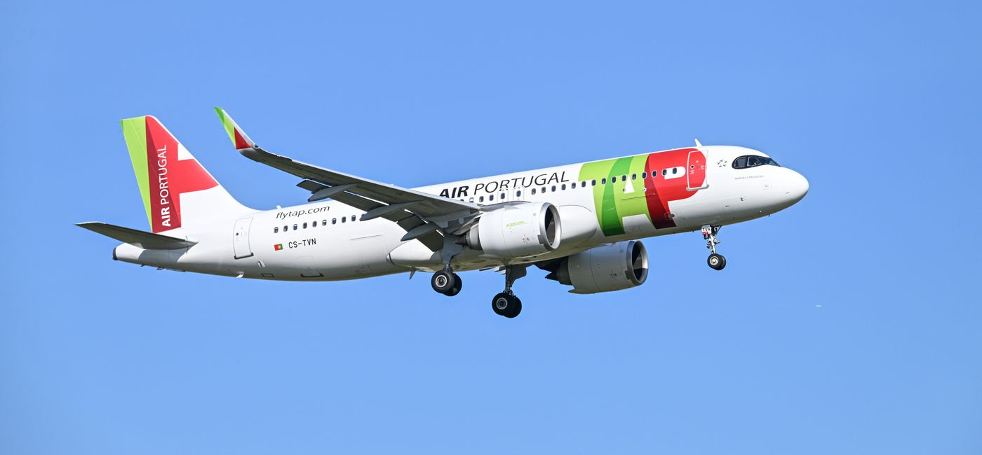 Image: TAP Air Portugal Airbus in flight. (Photo Credit: Adobe)