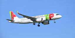 TAP Air Portugal Airbus in flight