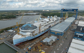Star of the Seas floats out
