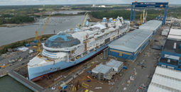 Star of the Seas floats out
