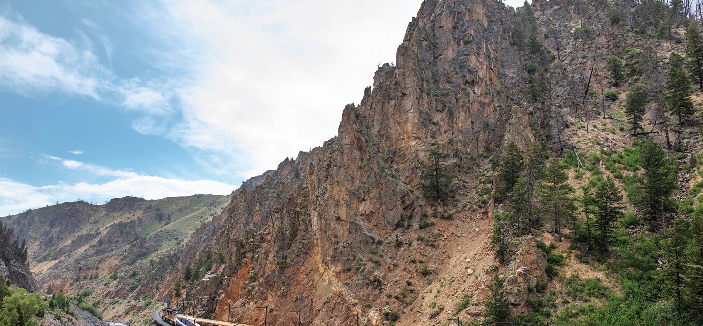 Image: Rocky Mountaineer rebranded train operating in the United States to now be called Canyon Spirit. (Photo Credit: Rocky Mountaineer Photo)