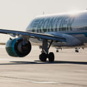 Frontier Airlines plane.