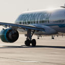 Frontier Airlines plane.