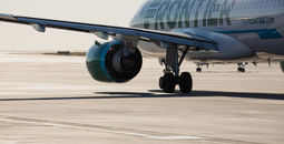 Frontier Airlines plane.