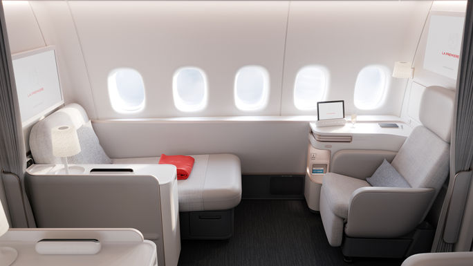 La Première suite on Air France La Première suite on Air France