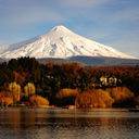 Villarica Volcano from Pucon, Chile
