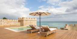 Honeymoon suite with private pool at Sanctuary Cap Cana