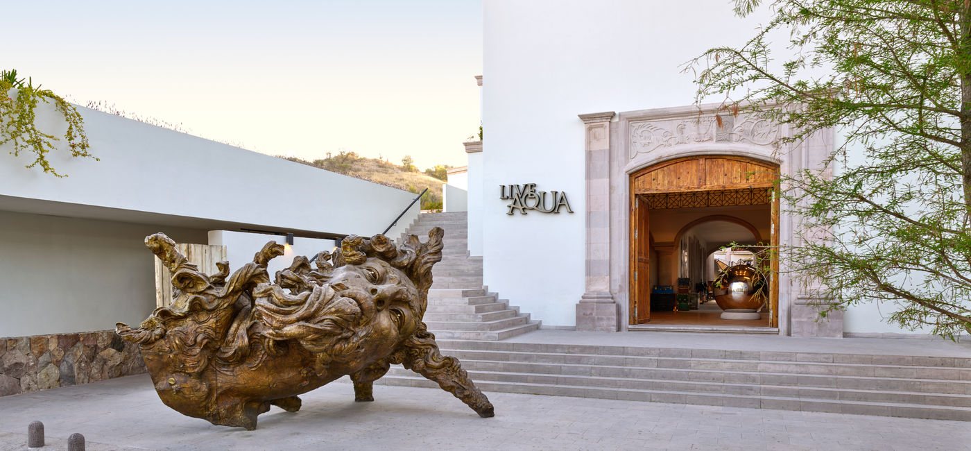 Image: The entrance to the Live Aqua Urban Resort San Miguel de Allende (photo via Live Aqua) ((photo via Live Aqua))