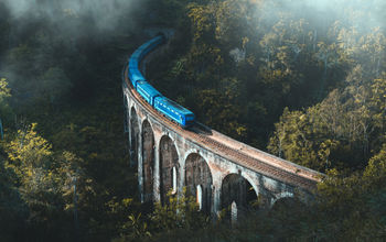 Demodara nine arch bridge, Ella, Sri Lanka.