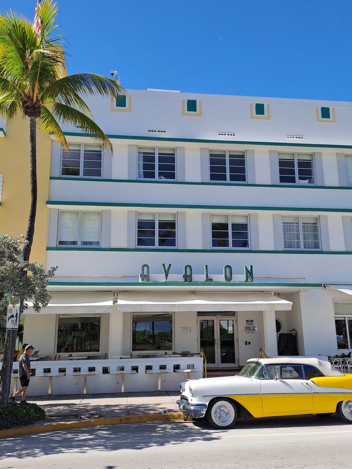 South Beach Art-Deco-Architektur, Miami South Beach, Art Deco, Miami