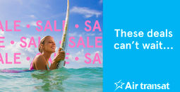 Transat launches November sale on flights and vacation packages