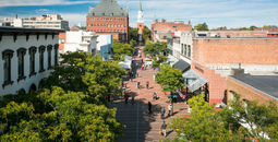 Church Street in Burlington, Vermont