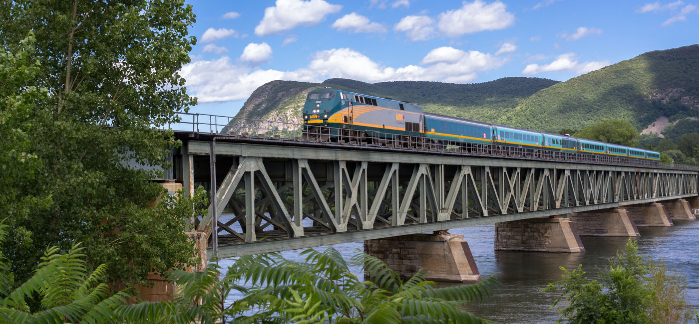 Image: VIA Rail, Montreal (Photo Credit: Fresh Tracks Canada)