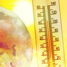 A summer heatwave hits Southern Europe.