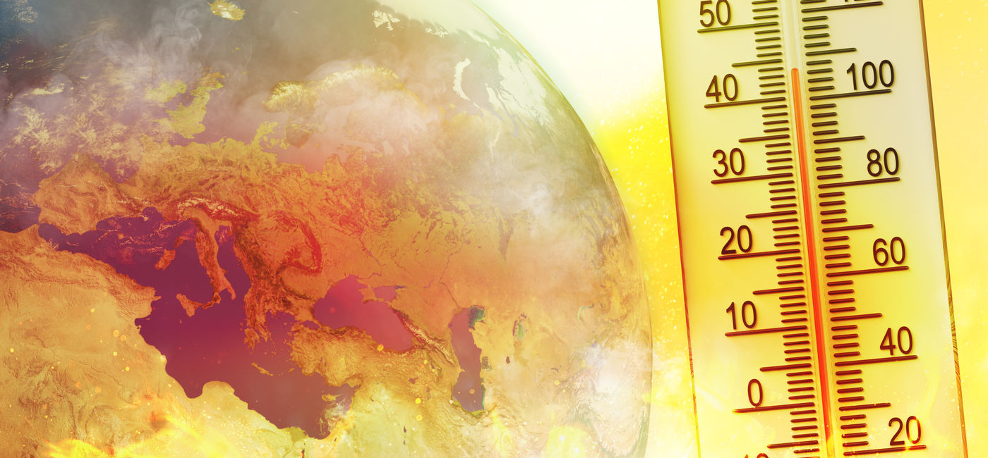 Image: A summer heatwave hits Southern Europe. (Photo Credit: Adobe Stock/piyaset)