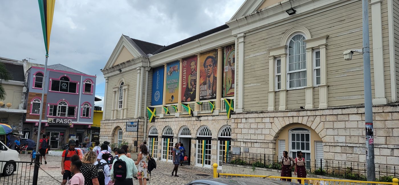 Image: Jamaica has hosted more than three million travelers to date. At the National Gallery West in Montego Bay. (Photo by Brian Major)