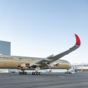 Rollout of the first Airbus A350-1000ULR Qantas plane for Project Sunrise
