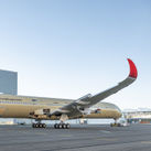 Rollout of the first Airbus A350-1000ULR Qantas plane for Project Sunrise