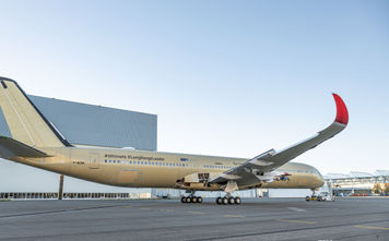 Rollout of the first Airbus A350-1000ULR Qantas plane for Project Sunrise