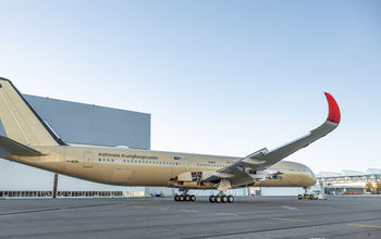 Rollout of the first Airbus A350-1000ULR Qantas plane for Project Sunrise