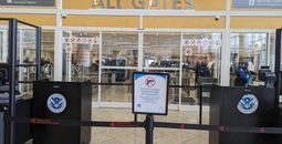 No guns allowed, TSA, all gates, airport security