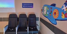 Air Canada donated seats to YEG's new sensory room
