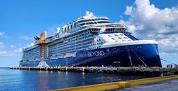 Celebrity Cruises, Celebrity Beyond, Edge Series, Mahahual, Costa Maya, Mexico, docks