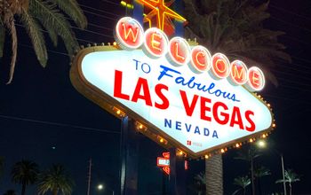 Welcome to Las Vegas sign
