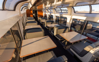 Superliner lounge on Amtrak Auto Train.