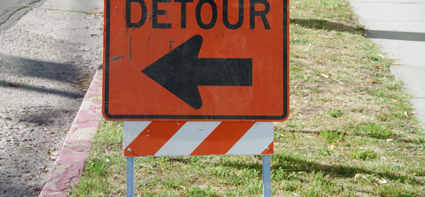 Image: Detour sign. (Photo Credit: Jack N. Mohr / iStock / Getty Images Plus)