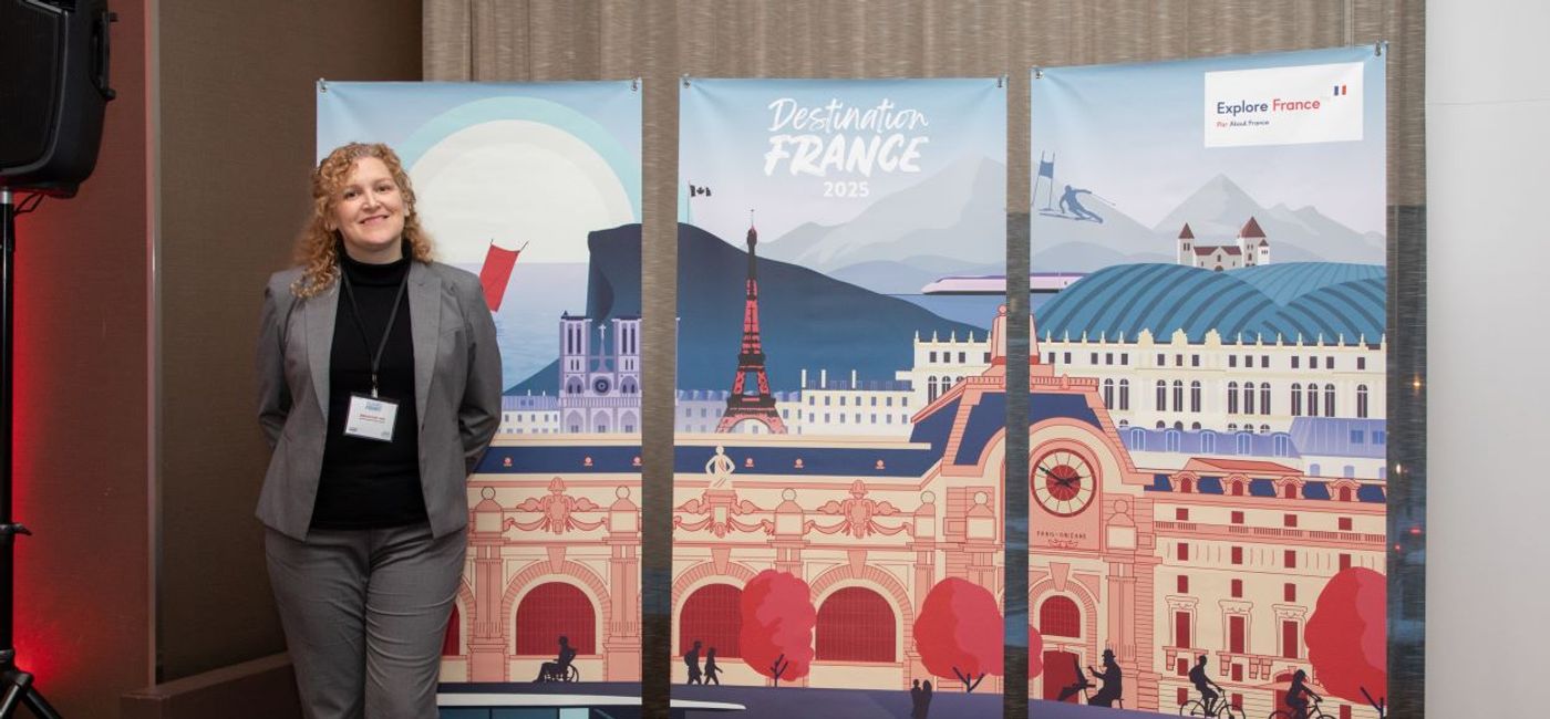 Image: Mélanie Paul-Hus, Director of Atout France, Canada (Photo Credit: Riverside Photographers)