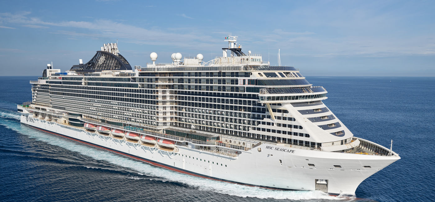 Image: MSC Seascape. (photo via MSC Cruises Media)