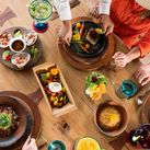 A delicious dinner in Los Cabos, Mexico