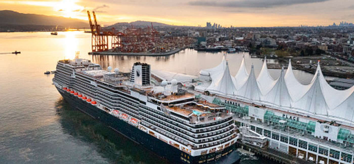 Image: The Port of Vancouver is enjoying a record-breaking cruise season. (Photo Credit: Holland America Line)