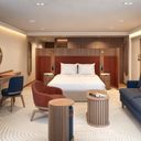 A rendering of a stateroom on AmaRudi