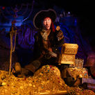 Disneyland's updated audio-animatronic pirate figure uses new Hybrid Front Projection technology.