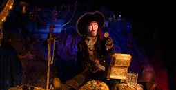 Disneyland's updated audio-animatronic pirate figure uses new Hybrid Front Projection technology.
