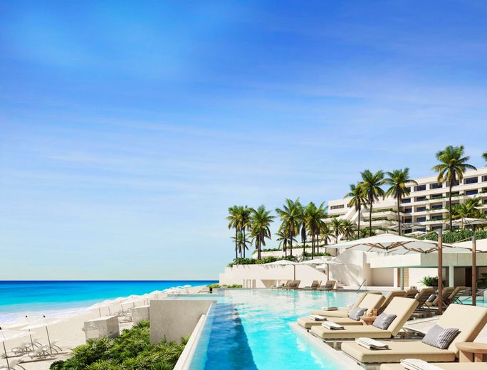 Secrets Mirabel Cancun Resort and Spa beach Secrets Mirabel Cancun Resort and Spa beach