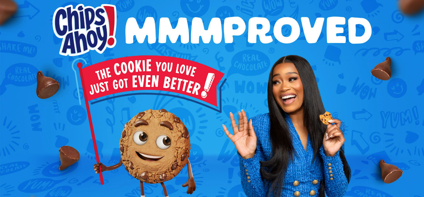 Image: Keke Palmer is the brand ambassador for the new Chips Ahoy! MMMproved Cookie and its Malibu getaway sweepstakes. (Photo Credit: Chips Ahoy!)