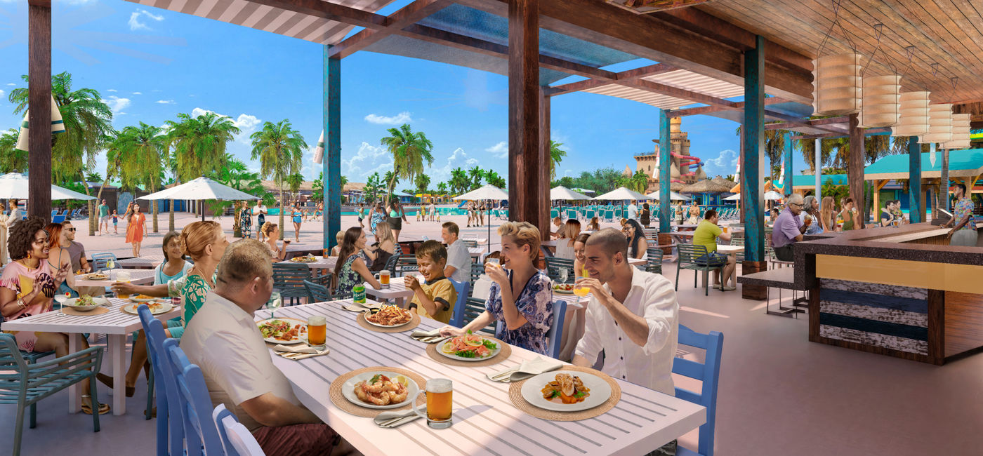 Image: A rendering of Gill's Grill at Celebration Key (Photo Credit: Carnival Cruise Line)