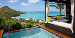 Hillside Pool Suite at Hermitage Bay, Antigua - a member of Small Luxury Hotels of the World.