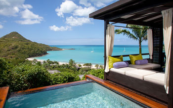 Hillside Pool Suite at Hermitage Bay, Antigua - a member of Small Luxury Hotels of the World.