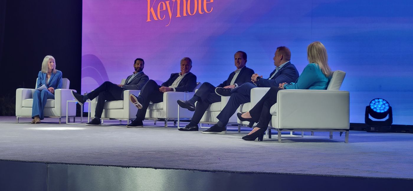 Image: Cruise industry leaders gathered in Miami Beach Tuesday for Seatrade Cruise Global (Photo by Brian Major) 