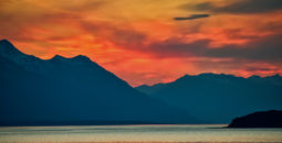 Sunset in Alaska